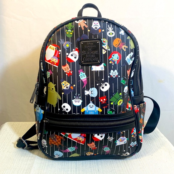 Disney The Nightmare Before Christmas Mini Backpack Loungefly Jack Sally! main image 13